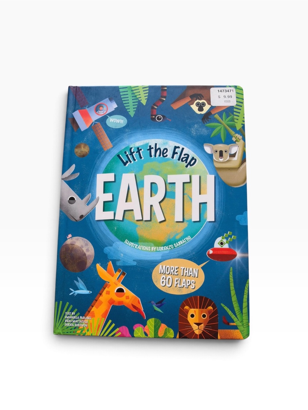 Lift the Flap Earth Kids Book - New